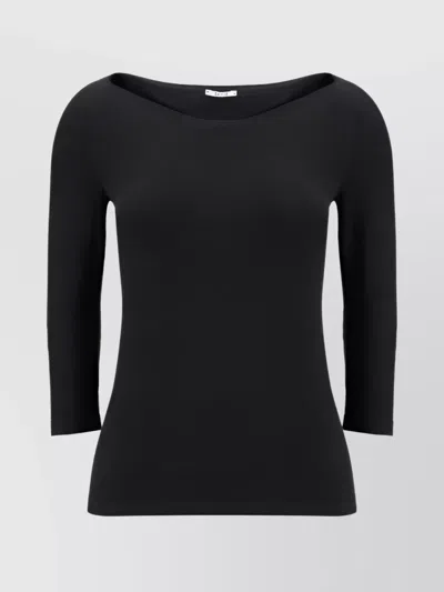 WOLFORD CORDOBA BOAT NECK TOP