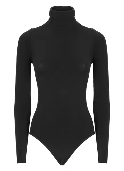 Wolford Cotton Body In Black