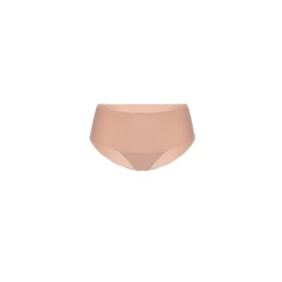 Wolford Cotton Contour 3w Panty In Brown