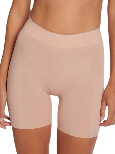 Wolford Cotton Contour Control Short In Rose