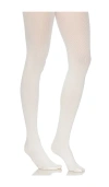 Wolford Cotton Rib Tights In White