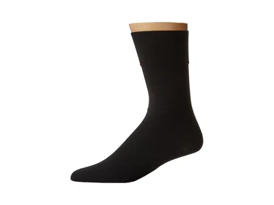 Wolford Cotton Velvet Socks Men's Crew Cut Socks Shoes Black: 41-42 (us Men's 8-9)