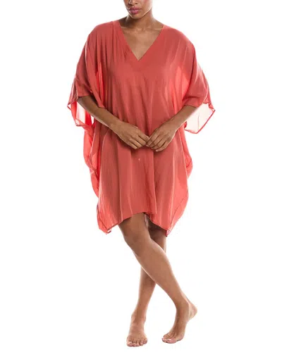 Wolford Cover Up Short Caftan In Pink