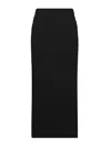 Wolford Crepe Jersey Midi Wrap Skirt In Negro
