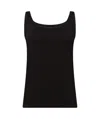 Wolford Crew Neck Vest In Black