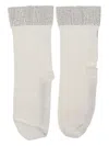 Wolford Crystal-embellished Socks In White