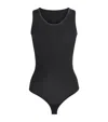 Wolford Crystal-embellished String Bodysuit In Black