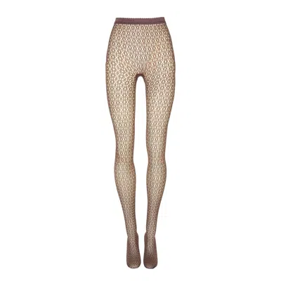 Wolford Daisy Net Tights In Multi