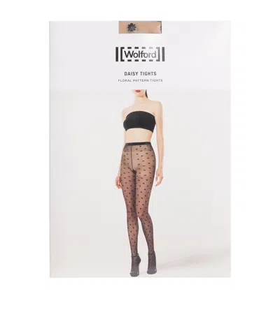 Wolford Daisy Tights In Beige