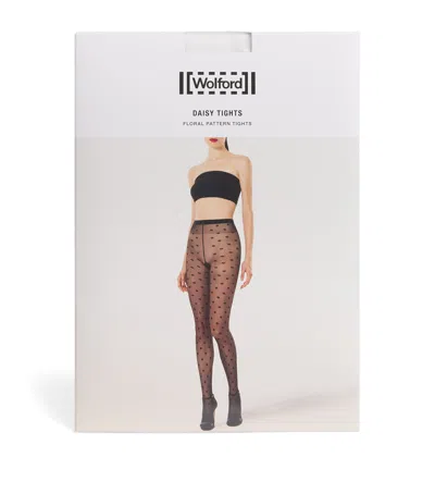 Wolford Daisy Tights In White