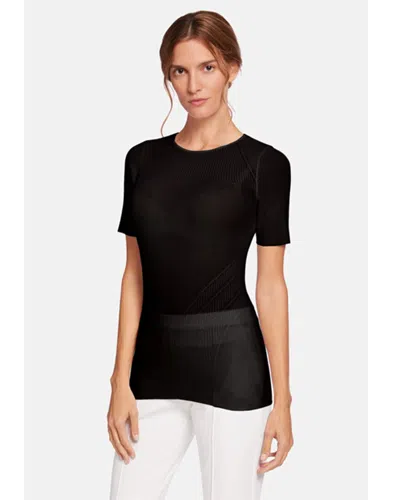 Wolford Diana Wool-blend Shirt In Black