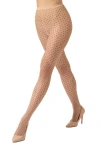 Wolford Dot-pattern Tights In Pink
