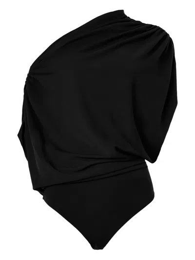 Wolford Drape Fluid Body In Black