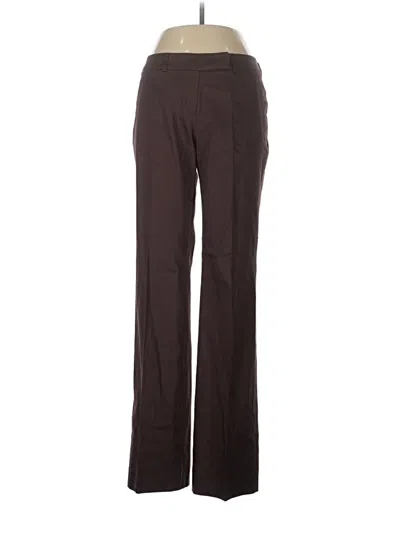Pre-owned Wolford Dress Pants In Brown