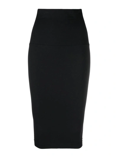 Wolford Enrica Pencil Midi Skirt In Black