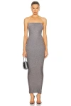 Wolford Fading Shine Dress In Gray