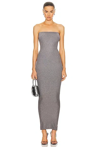 Wolford Fading Shine Dress In Gray