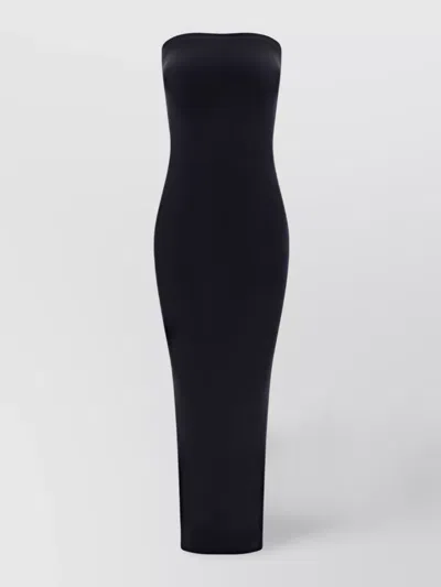 Wolford Fatal Cut Out Midi Dress In Black