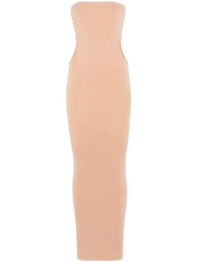 Wolford Aurora Fatal Tube Dress In Beige