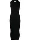 Wolford Midi Dress Featuring Daring Cut-outs In Nude