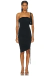 WOLFORD FATAL DRAPING DRESS
