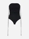 Wolford Fatal Adjustable Body-dress In Black