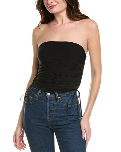 Wolford Fatal Draping String Bodysuit In Black