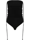 WOLFORD WOLFORD FATAL DRAPING STRING BODYSUIT