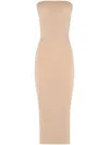 Wolford Shaping Fatal Midi Dress In Beige