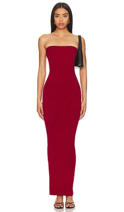 Wolford Fatal Dress In Soft Cherry