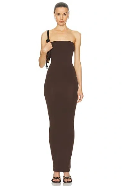 Wolford Fatal Dress In Umber
