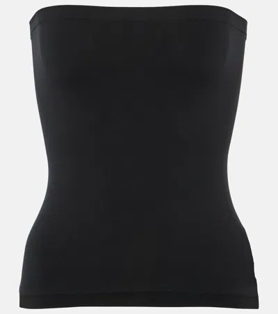 Wolford Sleeveless Sheath Top Elasticated Band In Black