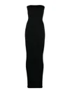 Wolford Fatal Strapless Stretch-jersey Maxi Dress In Black