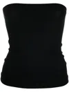 Wolford Sleeveless Sheath Top Elasticated Band In Black