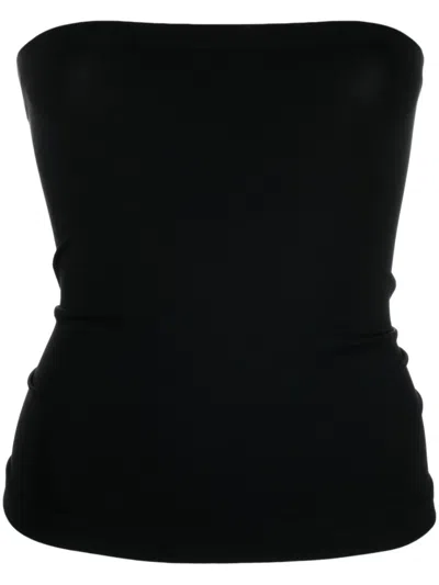 Wolford Sleeveless Sheath Top Elasticated Band In Black