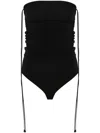 Wolford Fatal Strapless Body Dress In Black