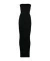Wolford Fatal Strapless Stretch-jersey Maxi Dress In Black