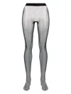 Wolford Fishnet Semi-sheer Tights In Multicolor