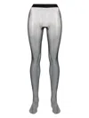 Wolford Fishnet Semi-sheer Tights In Multicolor