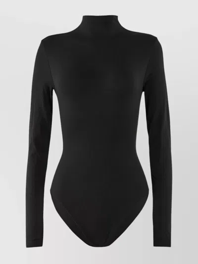 WOLFORD FITTED HIGH NECK LONG SLEEVE BODY