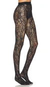 WOLFORD FLORAL NET TIGHTS