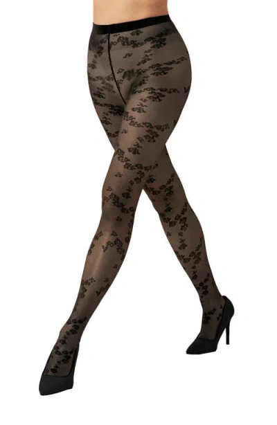 Wolford Floret Tights In Black