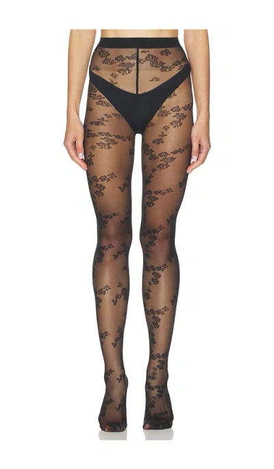 Wolford Floret Tights In Black
