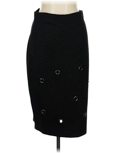Pre-owned Wolford Formal Skirt In Black