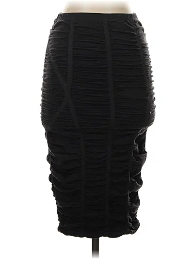 Pre-owned Wolford Formal Skirt In Black