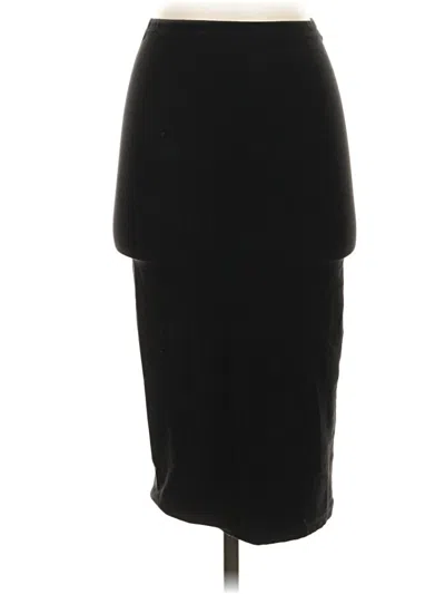 Pre-owned Wolford Formal Skirt In Black