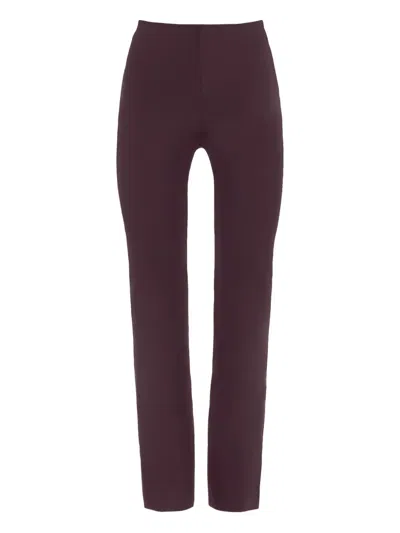 Wolford Grace Trousers In Purple
