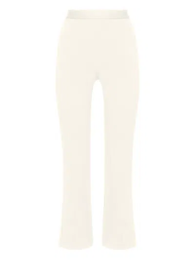 Wolford Grazia Panelled Trousers In Neutral