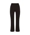 Wolford X Simkhai Intricate Pattern Flared Pants In Black