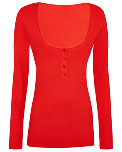 Wolford Henley Top In Red